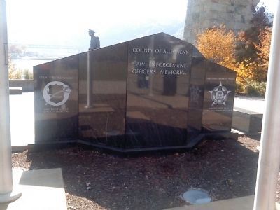 County of Allegheny-Law Enforcement Officers Memorial. Click for full size. County of Allegheny-Law Enforcement Officers Memorial image. Click for full size.