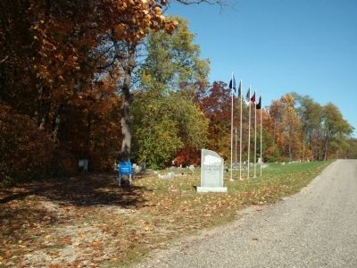 Full View - - Hixon Cemetery Marker. Click for full size. Full View - - Hixon Cemetery Marker image. Click for full size.