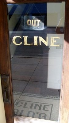The Cline Building Second Floor Entry image. Click for full size.