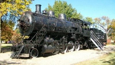 Santa Fe Locomotive No. 2542 image. Click for full size.