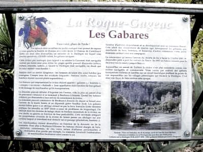 Les Gabares Marker image. Click for full size.