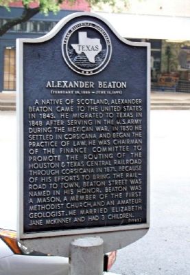 Alexander Beaton Marker image. Click for full size.
