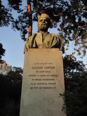 Jacques Cartier Marker image. Click for full size.
