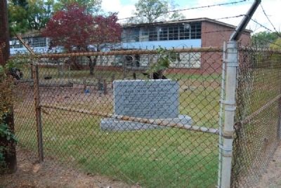Site of First African American High School in Anderson County Monument image. Click for full size.