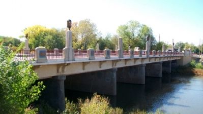 "Minisa" Bridge over Little Arkansas River image. Click for full size.