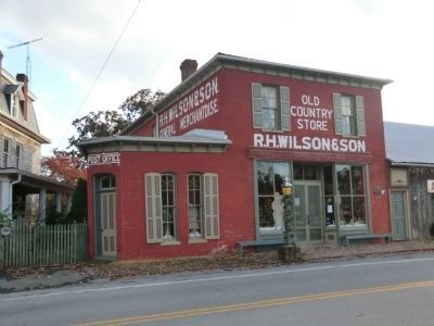 Wilson’s Store Marker. Click for full size. Wilson’s Store Marker image. Click for full size.