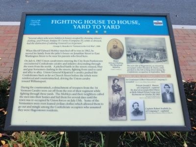 Fighting House to House, Marker image. Click for full size.
