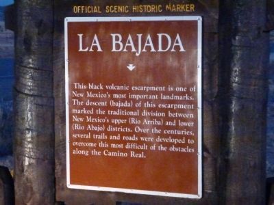 La Bajada Marker # 2 image. Click for full size.