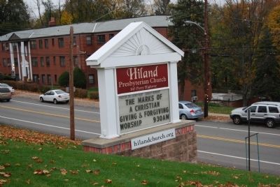 Hiland Presbyterian Church Sign image. Click for full size.
