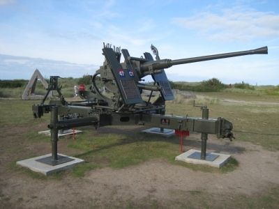 4e R�giment d�artillerie antia�rinne l�g�re Marker image. Click for full size.