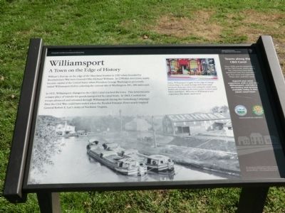 Williamsport Marker image. Click for full size.