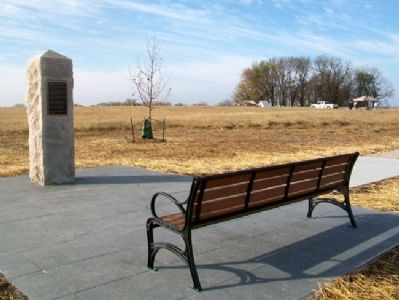 Battle of Island Mound Memorial image. Click for full size.