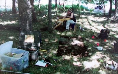 Photo of The Toothman Farm Dig on Marker image. Click for full size.