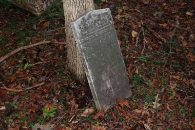 Unidentified Tombstone #1 image. Click for full size.