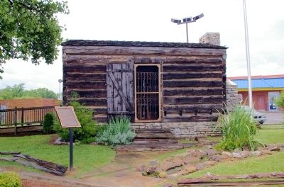 Neddy Jacobs Cabin and Marker image. Click for full size.