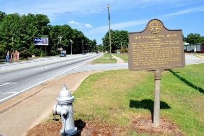 Site: Marcus Long House Marker image. Click for full size.