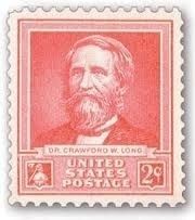 Dr. Crawford W. Long Stamp image. Click for full size.