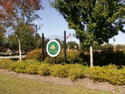 Sign at the entrance to Burry Park image. Click for full size.