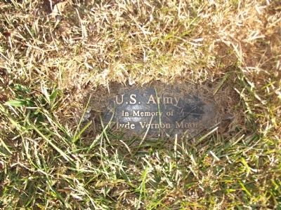 U.S. Army Dedication Plaque image. Click for full size.