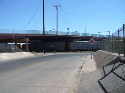 Cotton Street overpass image. Click for full size.