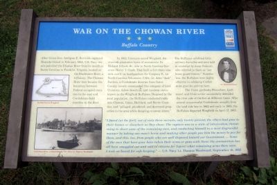 War on the Chowan River CWT Marker image. Click for full size.