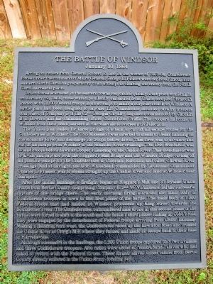 The Battle of Windsor Marker. Click for full size. The Battle of Windsor Marker image. Click for full size.