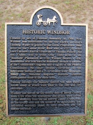 Historic Windsor Marker image. Click for full size.