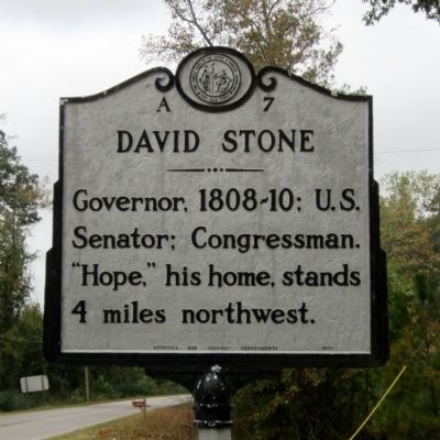 David Stone Marker. Click for full size. David Stone Marker image. Click for full size.