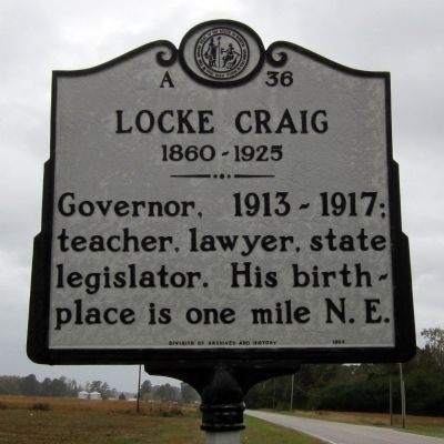 Locke Craig Marker image. Click for full size.