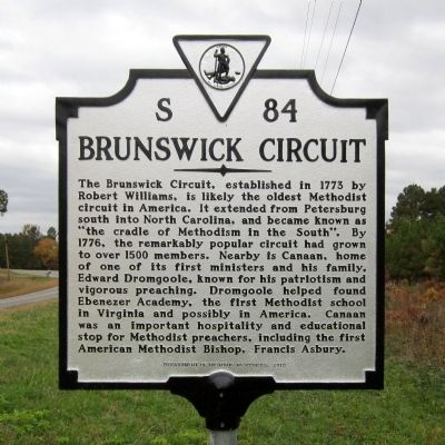 Brunswick Circuit Marker image. Click for full size.