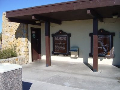 Las Cruces on the Camino Real Marker. Click for full size. Las Cruces on the Camino Real Marker image. Click for full size.