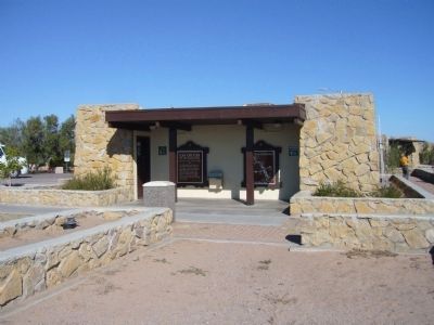 Las Cruces on the Camino Real Marker. Click for full size. Las Cruces on the Camino Real Marker image. Click for full size.