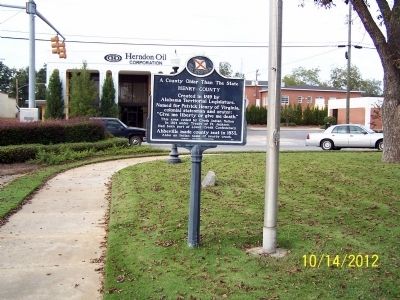 A County Older Than the State Marker image. Click for full size.
