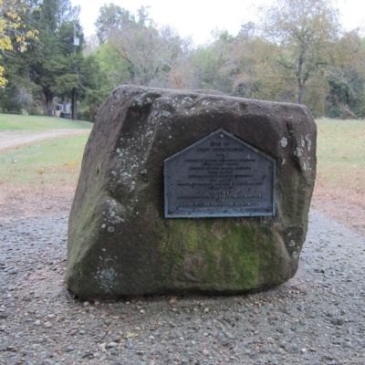 Site of First Courthouse Marker. Click for full size. Site of First Courthouse Marker image. Click for full size.