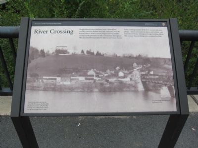 River Crossing Marker image. Click for full size.