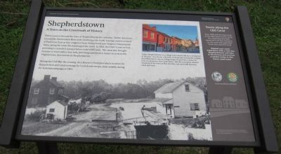 Shepherdstown Marker image. Click for full size.