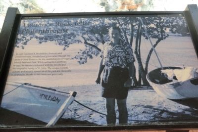 Laurance Rockefeller Marker image. Click for full size.
