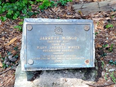 Jarrett Manor Marker. Click for full size. Jarrett Manor Marker image. Click for full size.