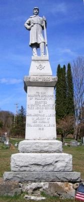 Poultney Civil War Monument image. Click for full size.