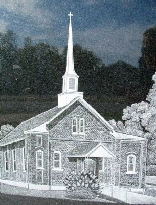 Parish of Sacred Heart - Chetopa Image on Marker. Click for full size. Parish of Sacred Heart - Chetopa Image on Marker image. Click for full size.