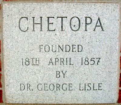 Chetopa Marker image. Click for full size.