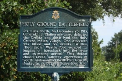 Holy Ground Battlefield Marker (before refurbishing) image. Click for full size.
