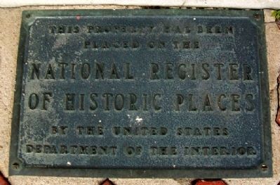 First State Bank NRHP Marker image. Click for full size.