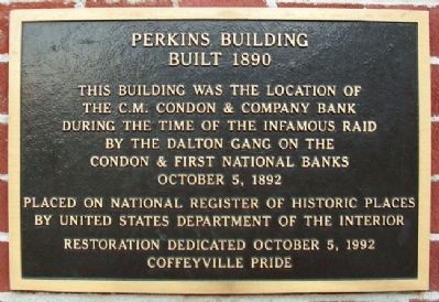 Perkins Building Marker image. Click for full size.