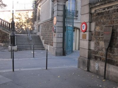 Le cimetiere Montmartre Marker image. Click for full size.