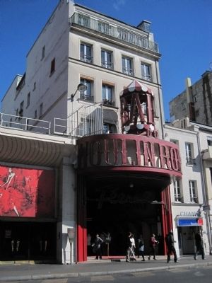 Le Moulin-Rouge Marker. Click for full size. Le Moulin-Rouge Marker image. Click for full size.