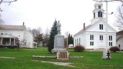 Middletown Springs War Memorial on the Green image. Click for full size.