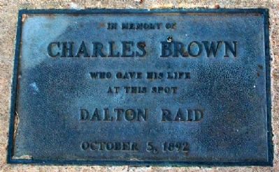 Charles Brown Marker image. Click for full size.