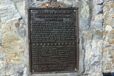 Millennium Monument Marker image. Click for full size.