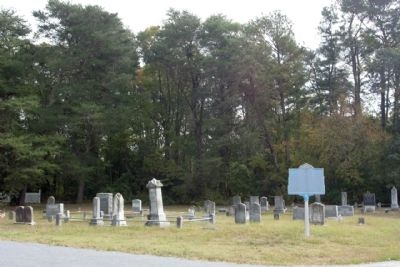 Bethesda Methodist Church Cemetery with Marker image. Click for full size.